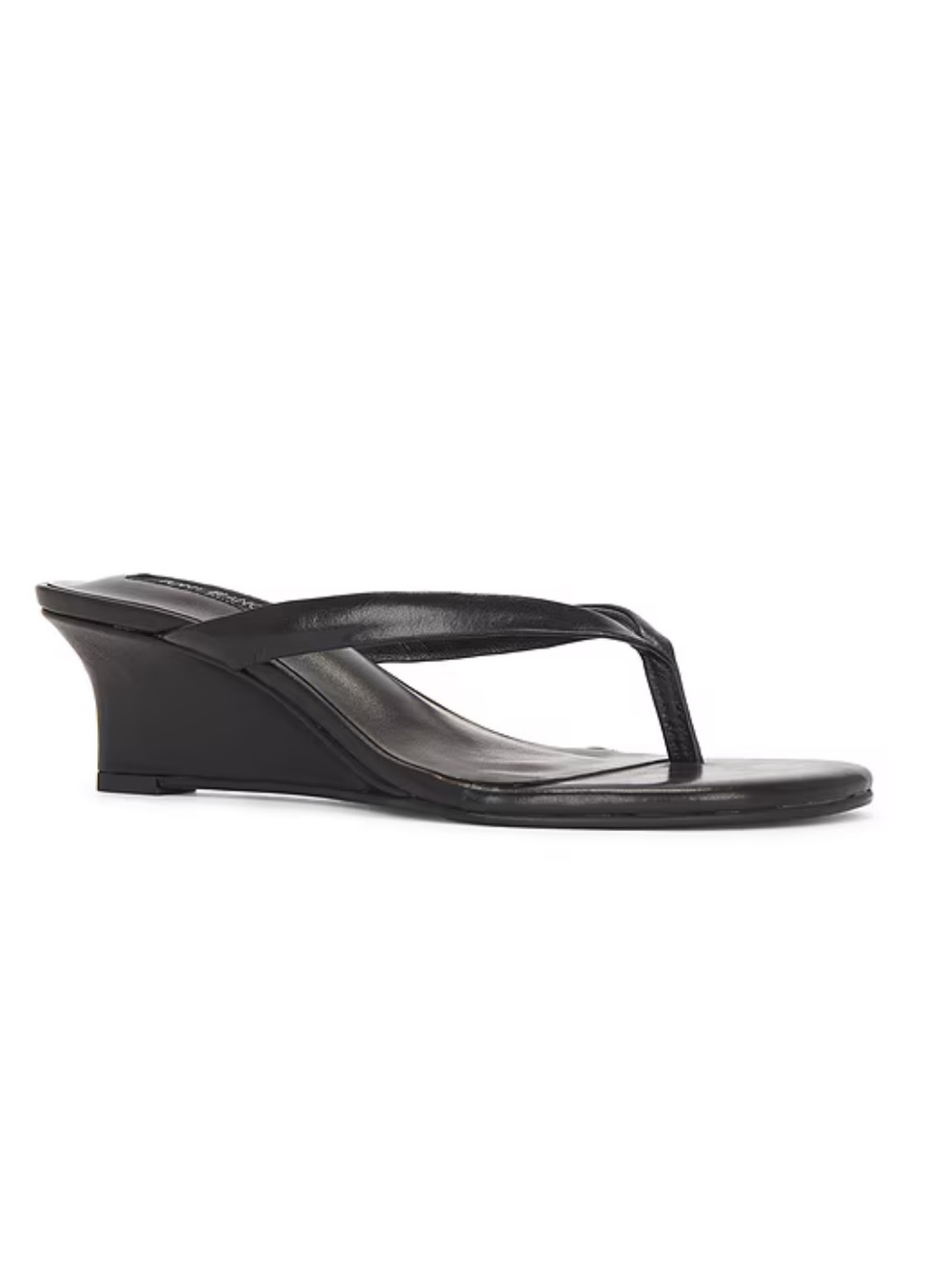 Tony Bianco Edgy Sandals wedges Black Vintage Thongs shoes Revolve Sz 7
